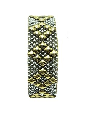 Sergio Gutierrez Liquid Metal Silver & Gold Bracelet